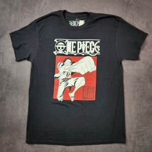 One Piece Monkey D Luffy Anime Graphic T Shirt‎ Adult Large Ripple Junction